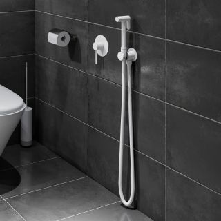 Гигиенический душ со смесителем Timo Saona 2389/16SM белый матовый